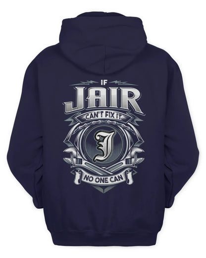 JAIR AP81-K4-626 - Personalized Ahmed Quote Apparel “If Ahmed Can't Fix It, No One Can” - Unisex Hoodie - Navy