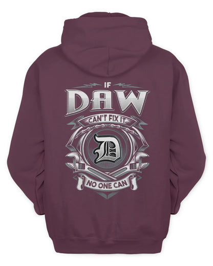 DAW AP81-K4-626 - Personalized Ahmed Quote Apparel “If Ahmed Can't Fix It, No One Can” - Unisex Hoodie - Maroon