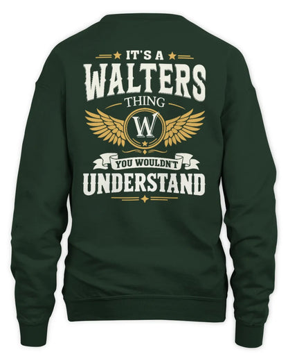 WALTERS KT06-M008 It’s a [NAME] Thing – You Wouldn’t Understand | Personalized Vintage T-Shirt - Unisex Sweatshirt - Forest Green