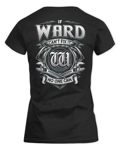 WARD AP81-K4-626 - Personalized Ahmed Quote Apparel “If Ahmed Can't Fix It, No One Can” - Women's Standard T-Shirt - Black