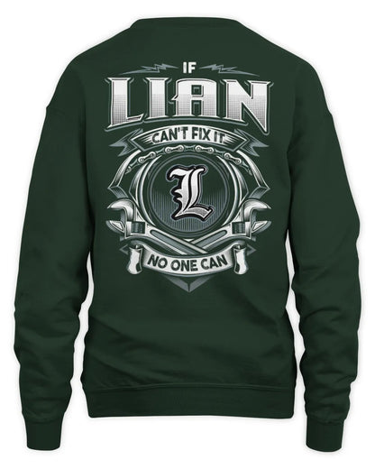 LIAN AP81-K4-626 - Personalized Ahmed Quote Apparel “If Ahmed Can't Fix It, No One Can” - Unisex Sweatshirt - Forest Green