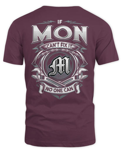 MON AP81-K4-626 - Personalized Ahmed Quote Apparel “If Ahmed Can't Fix It, No One Can” - Unisex Standard T-Shirt - Maroon
