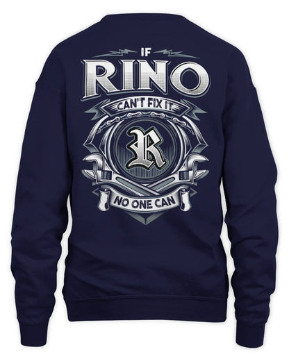 RINO AP81-K4-626 - Personalized Ahmed Quote Apparel “If Ahmed Can't Fix It, No One Can” - Unisex Sweatshirt - Navy