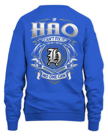 HAO AP81-K4-626 - Personalized Ahmed Quote Apparel “If Ahmed Can't Fix It, No One Can” - Unisex Sweatshirt - Royal
