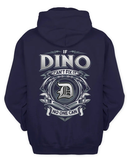 DINO AP81-K4-626 - Personalized Ahmed Quote Apparel “If Ahmed Can't Fix It, No One Can” - Unisex Hoodie - Navy