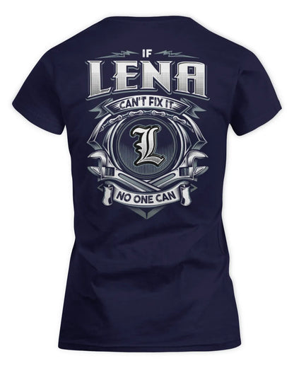 LENA AP81-K4-626 - Personalized Ahmed Quote Apparel “If Ahmed Can't Fix It, No One Can” - Women's Standard T-Shirt - Navy