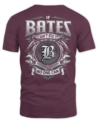 BATES AP81-K4-626 - Personalized Ahmed Quote Apparel “If Ahmed Can't Fix It, No One Can” - Unisex Standard T-Shirt - Maroon