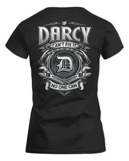 DARCY AP81-K4-626 - Personalized Ahmed Quote Apparel “If Ahmed Can't Fix It, No One Can” - Women's Standard T-Shirt - Black