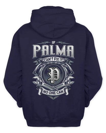 PALMA AP81-K4-626 - Personalized Ahmed Quote Apparel “If Ahmed Can't Fix It, No One Can” - Unisex Hoodie - Navy