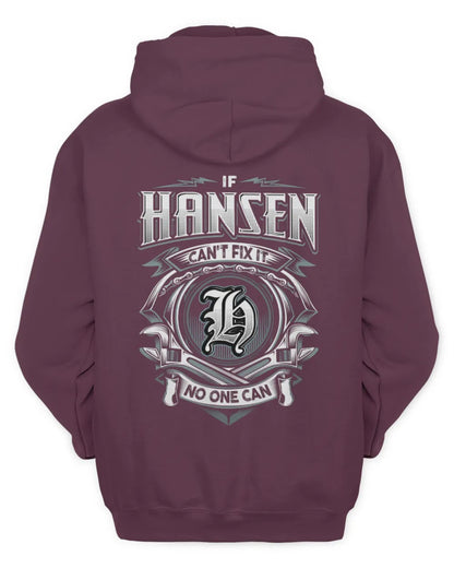 HANSEN AP81-K4-626 - Personalized Ahmed Quote Apparel “If Ahmed Can't Fix It, No One Can” - Unisex Hoodie - Maroon