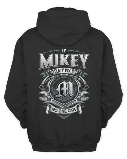 MIKEY AP81-K4-626 - Personalized Ahmed Quote Apparel “If Ahmed Can't Fix It, No One Can” - Unisex Hoodie - Black