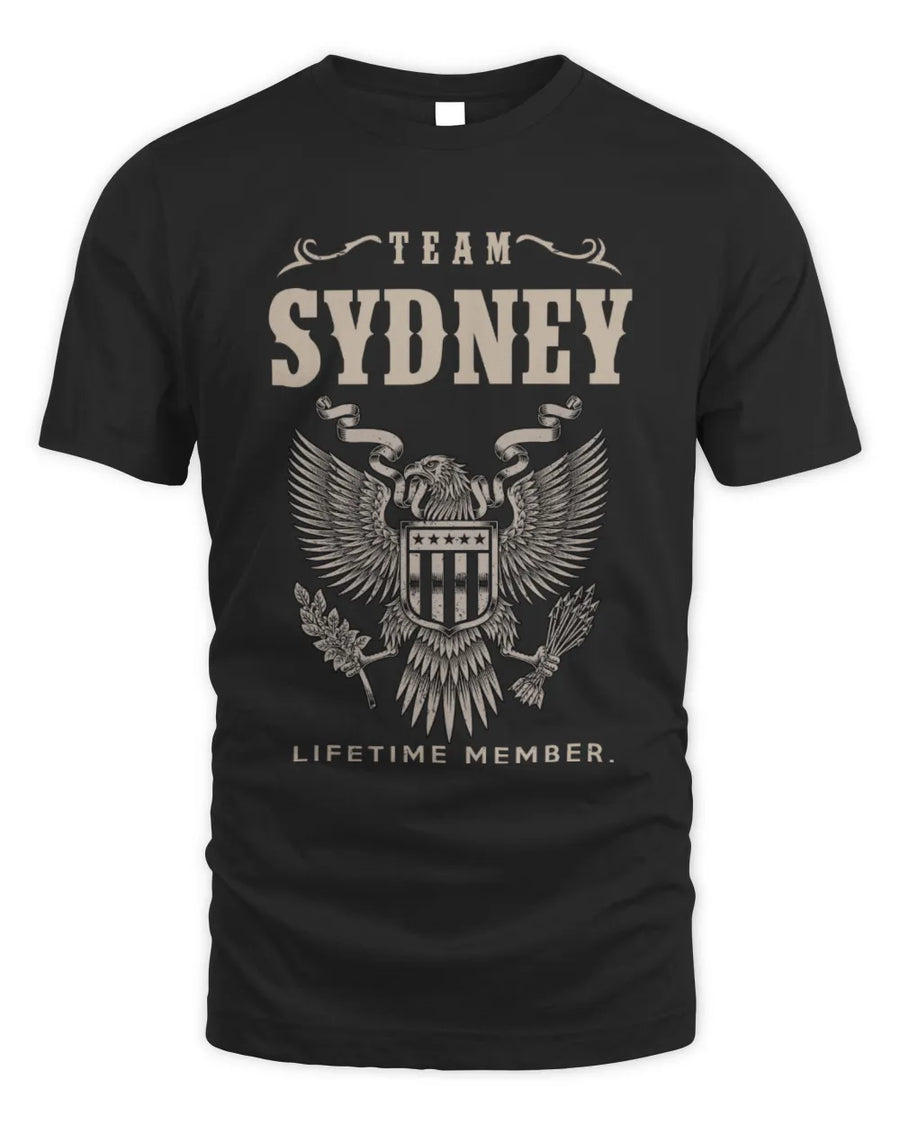 SYDNEY TP06-K82 – Personalized Classic Style Apparel “Team NAME Lifetime Member”