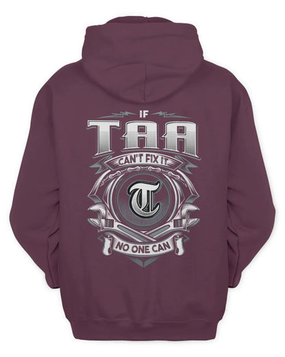 TAA AP81-K4-626 - Personalized Ahmed Quote Apparel “If Ahmed Can't Fix It, No One Can” - Unisex Hoodie - Maroon