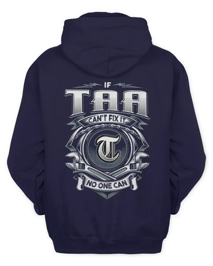 TAA AP81-K4-626 - Personalized Ahmed Quote Apparel “If Ahmed Can't Fix It, No One Can” - Unisex Hoodie - Navy