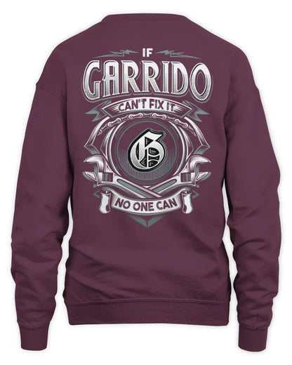 GARRIDO AP81-K4-626 - Personalized Ahmed Quote Apparel “If Ahmed Can't Fix It, No One Can” - Unisex Sweatshirt - Maroon