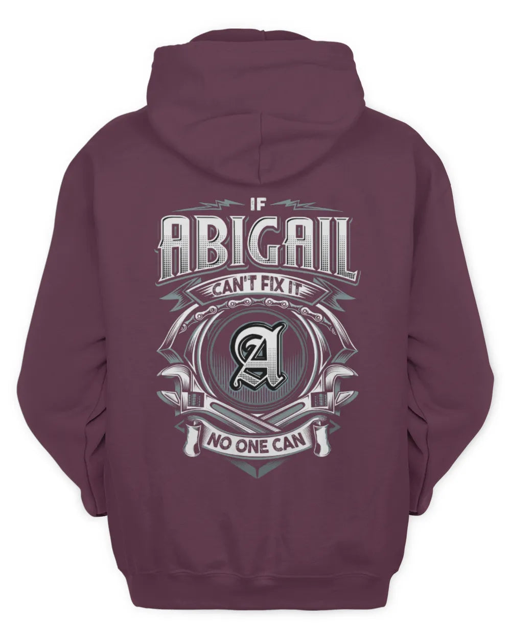 ABIGAIL AP81-K4-626 - Personalized Ahmed Quote Apparel “If Ahmed Can't Fix It, No One Can” - Unisex Hoodie - Maroon