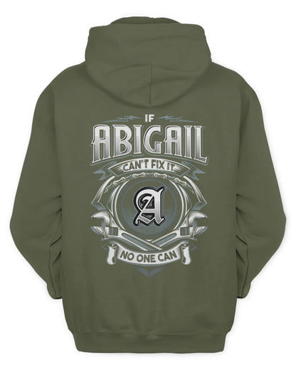 ABIGAIL AP81-K4-626 - Personalized Ahmed Quote Apparel “If Ahmed Can't Fix It, No One Can” - Unisex Hoodie - Military Green