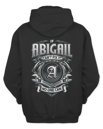 ABIGAIL AP81-K4-626 - Personalized Ahmed Quote Apparel “If Ahmed Can't Fix It, No One Can” - Unisex Hoodie - Black