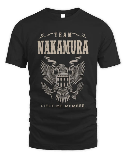 NAKAMURA TP06-K82 – Personalized Classic Style Apparel “Team NAME Lifetime Member”