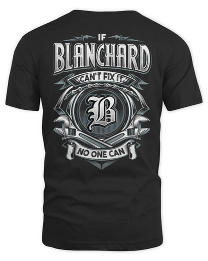 BLANCHARD AP81-K4-626 - Personalized Ahmed Quote Apparel “If Ahmed Can't Fix It, No One Can” - Unisex Standard T-Shirt - Black