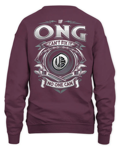 ONG AP81-K4-626 - Personalized Ahmed Quote Apparel “If Ahmed Can't Fix It, No One Can” - Unisex Sweatshirt - Maroon