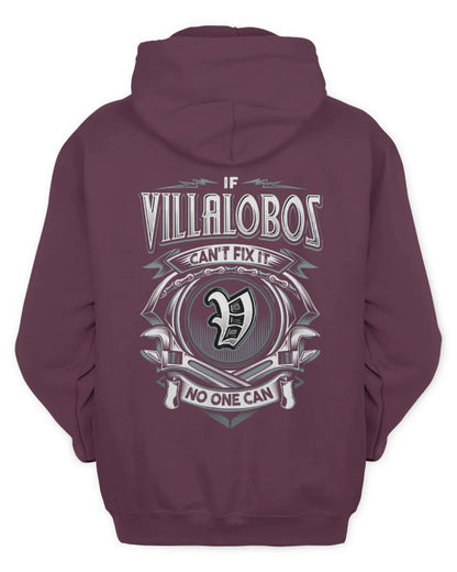 VILLALOBOS AP81-K4-626 - Personalized Ahmed Quote Apparel “If Ahmed Can't Fix It, No One Can” - Unisex Hoodie - Maroon