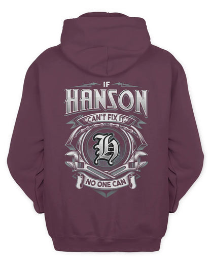 HANSON AP81-K4-626 - Personalized Ahmed Quote Apparel “If Ahmed Can't Fix It, No One Can” - Unisex Hoodie - Maroon