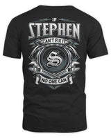 STEPHEN AP81-K4-626 - Personalized Ahmed Quote Apparel “If Ahmed Can't Fix It, No One Can” - Unisex Standard T-Shirt - Black