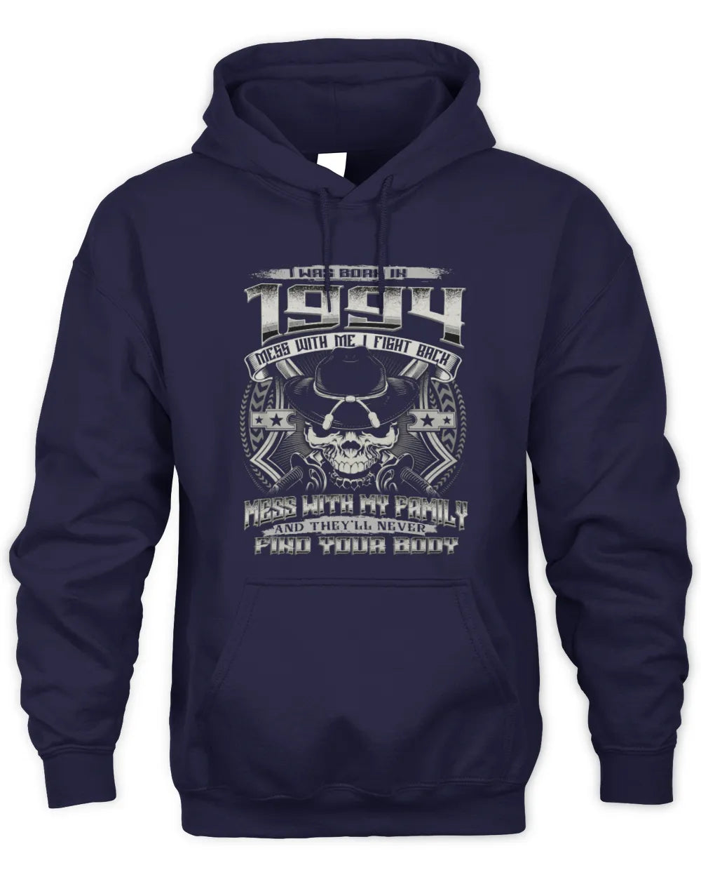 1994 HH89-K2 – Protective Family Quote T-Shirt - Unisex Hoodie - Navy