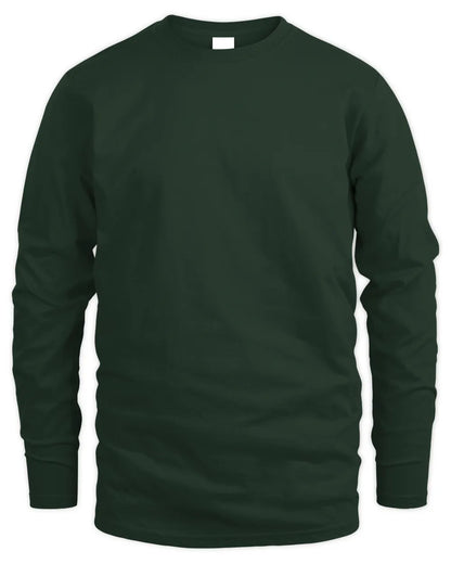 ALCANTARA TX03 P02 - Personalized Handyman Mechanic Shirt “If NAME Can’t Fix It, We’re All Screwed” - Men's Long Sleeved T-Shirt - Forest Green
