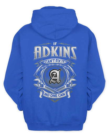 ADKINS AP81-K4-626 - Personalized Ahmed Quote Apparel “If Ahmed Can't Fix It, No One Can” - Unisex Hoodie - Royal