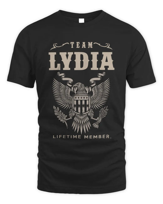 LYDIA TP06-K82 – Personalized Classic Style Apparel “Team NAME Lifetime Member”