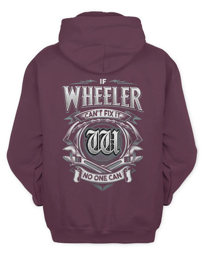 WHEELER AP81-K4-626 - Personalized Ahmed Quote Apparel “If Ahmed Can't Fix It, No One Can” - Unisex Hoodie - Maroon