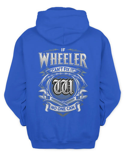 WHEELER AP81-K4-626 - Personalized Ahmed Quote Apparel “If Ahmed Can't Fix It, No One Can” - Unisex Hoodie - Royal