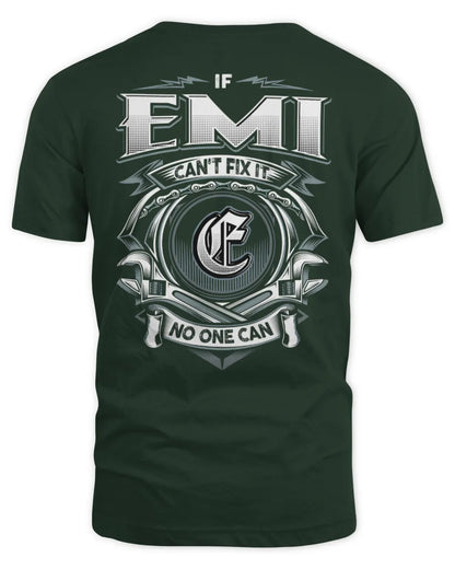 EMI AP81-K4-626 - Personalized Ahmed Quote Apparel “If Ahmed Can't Fix It, No One Can” - Unisex Standard T-Shirt - Forest Green
