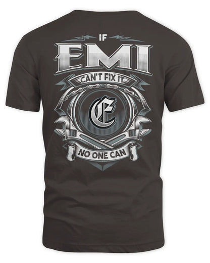 EMI AP81-K4-626 - Personalized Ahmed Quote Apparel “If Ahmed Can't Fix It, No One Can” - Unisex Standard T-Shirt - Dark Chocolate