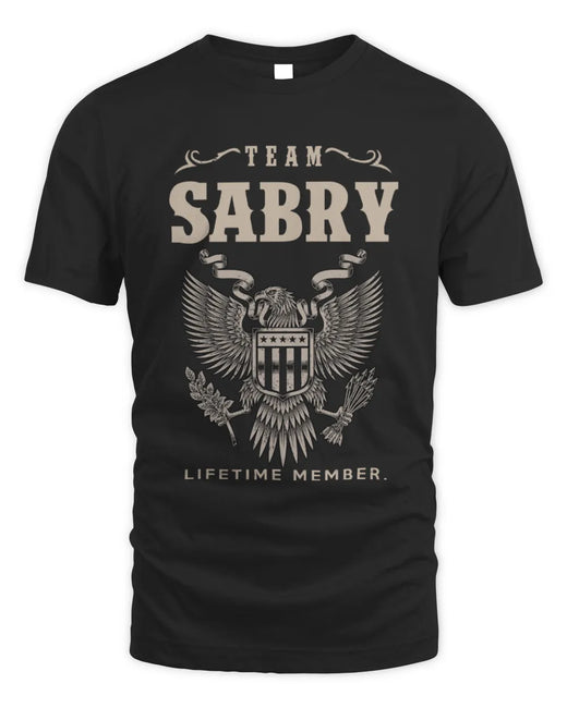 SABRY TP06-K82 – Personalized Classic Style Apparel “Team NAME Lifetime Member”