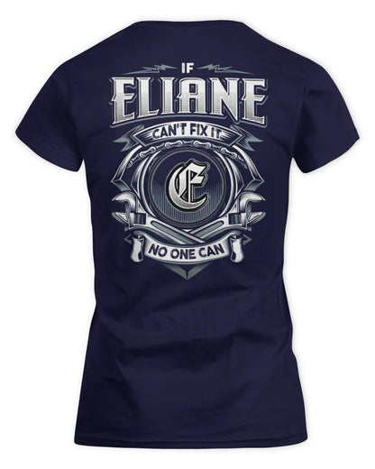 ELIANE AP81-K4-626 - Personalized Ahmed Quote Apparel “If Ahmed Can't Fix It, No One Can” - Women's Standard T-Shirt - Navy