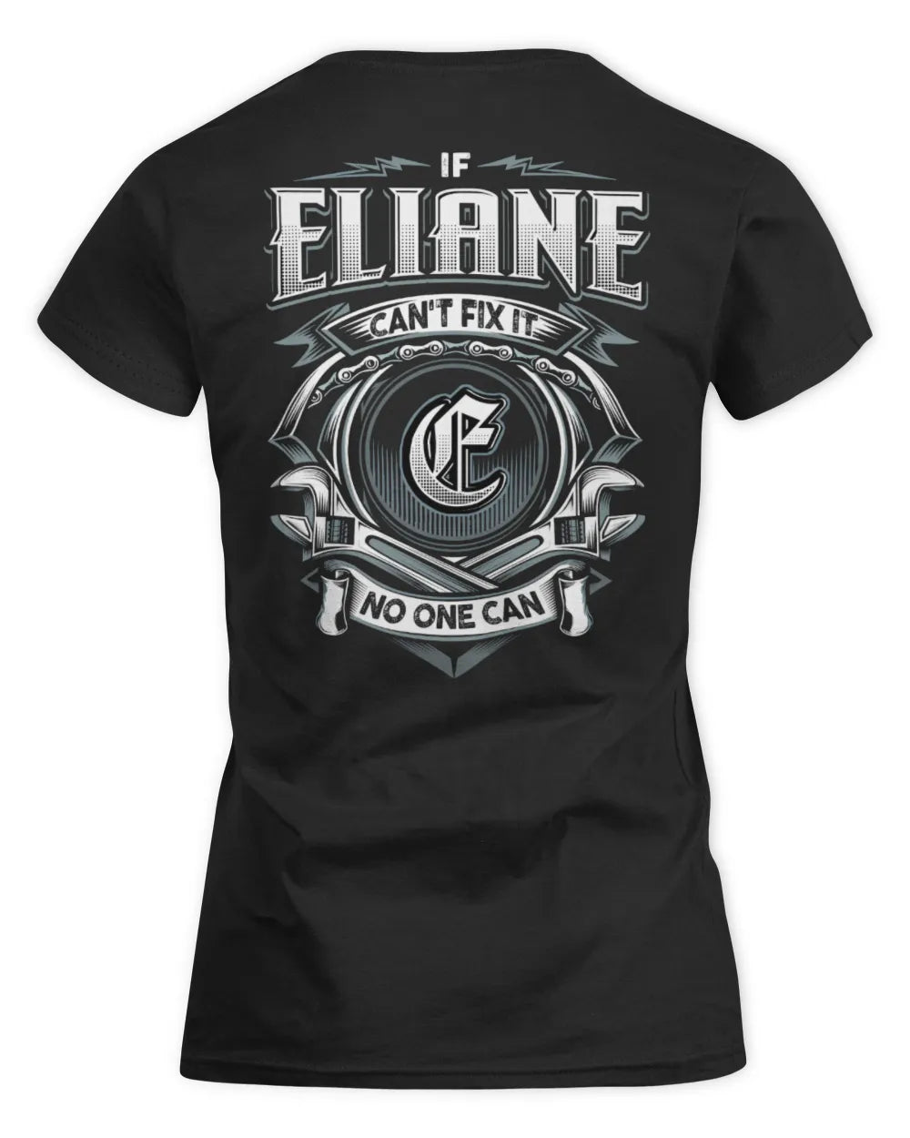ELIANE AP81-K4-626 - Personalized Ahmed Quote Apparel “If Ahmed Can't Fix It, No One Can” - Women's Standard T-Shirt - Black