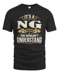 NG P08 TH51 - Personalized “It’s a/an [NAME] Thing – You Wouldn’t Understand” Shirt - Unisex Standard T-Shirt - Black