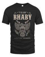 BHABY TP06-K82 – Personalized Classic Style Apparel “Team NAME Lifetime Member” - Unisex Standard T-Shirt - Black