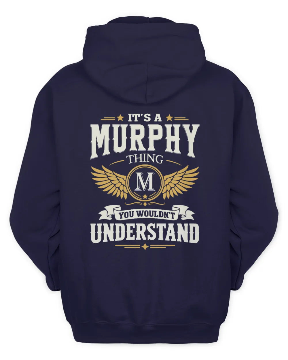 MURPHY KT06-M008 It’s a [NAME] Thing – You Wouldn’t Understand | Personalized Vintage T-Shirt - Unisex Hoodie - Navy