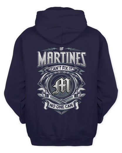 MARTINES AP81-K4-626 - Personalized Ahmed Quote Apparel “If Ahmed Can't Fix It, No One Can” - Unisex Hoodie - Navy