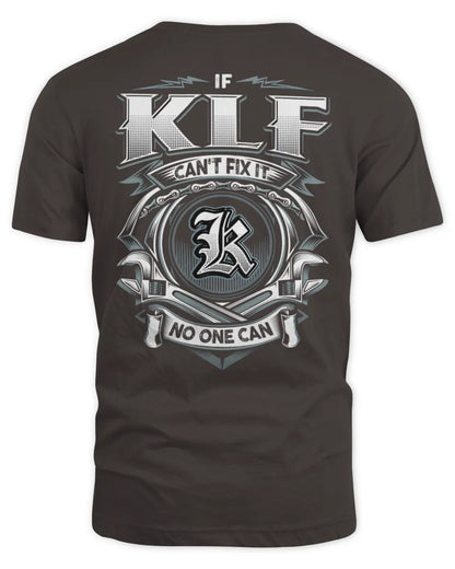 KLF AP81-K4-626 - Personalized Ahmed Quote Apparel “If Ahmed Can't Fix It, No One Can” - Unisex Standard T-Shirt - Dark Chocolate
