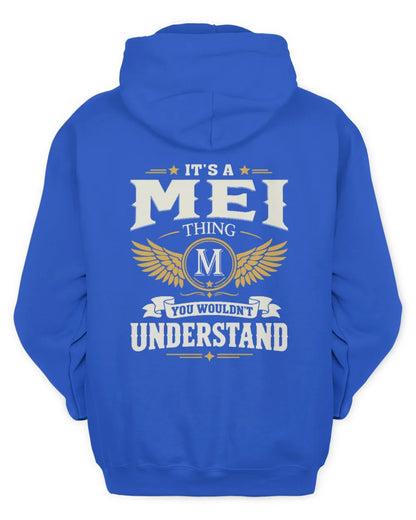 MEI KT06-M008 It’s a [NAME] Thing – You Wouldn’t Understand | Personalized Vintage T-Shirt - Unisex Hoodie - Royal