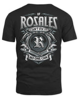 ROSALES AP81-K4-626 - Personalized Ahmed Quote Apparel “If Ahmed Can't Fix It, No One Can” - Unisex Standard T-Shirt - Black