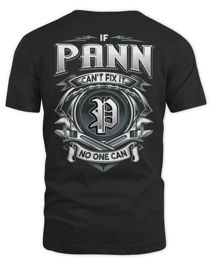 PANN AP81-K4-626 - Personalized Ahmed Quote Apparel “If Ahmed Can't Fix It, No One Can” - Unisex Standard T-Shirt - Black
