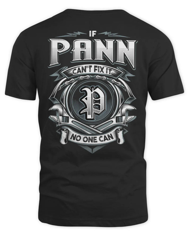 PANN AP81-K4-626 - Personalized Ahmed Quote Apparel “If Ahmed Can't Fix It, No One Can” - Unisex Standard T-Shirt - Black