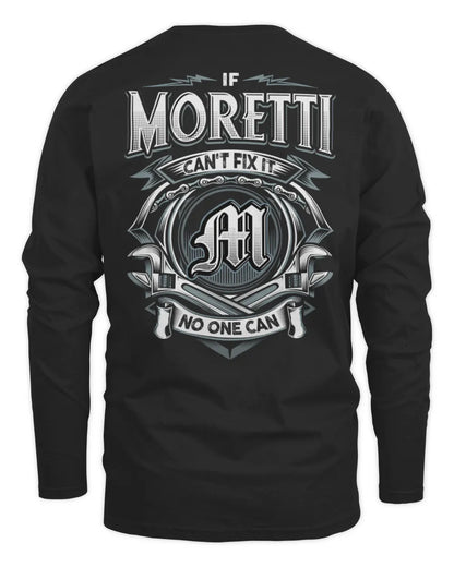 MORETTI AP81-K4-626 - Personalized Ahmed Quote Apparel “If Ahmed Can't Fix It, No One Can” - Men's Long Sleeved T-Shirt - Black