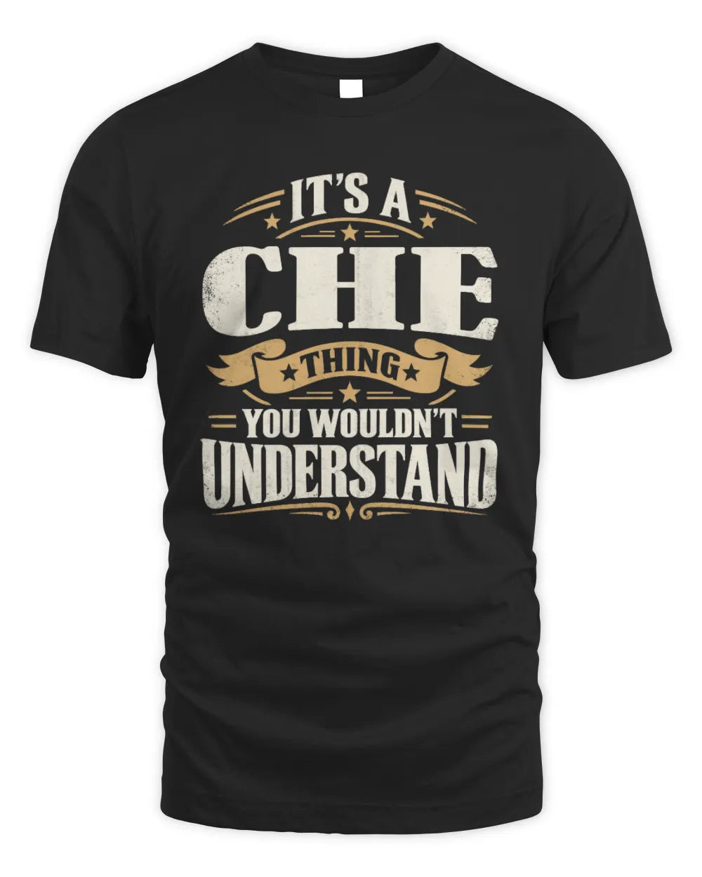 CHE P08 TH51 - Personalized “It’s a/an [NAME] Thing – You Wouldn’t Understand” Shirt - Unisex Standard T-Shirt - Black